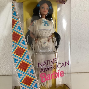 Poupée Barbie Amérindienne / Native American - Mattel - Occasion - Collection