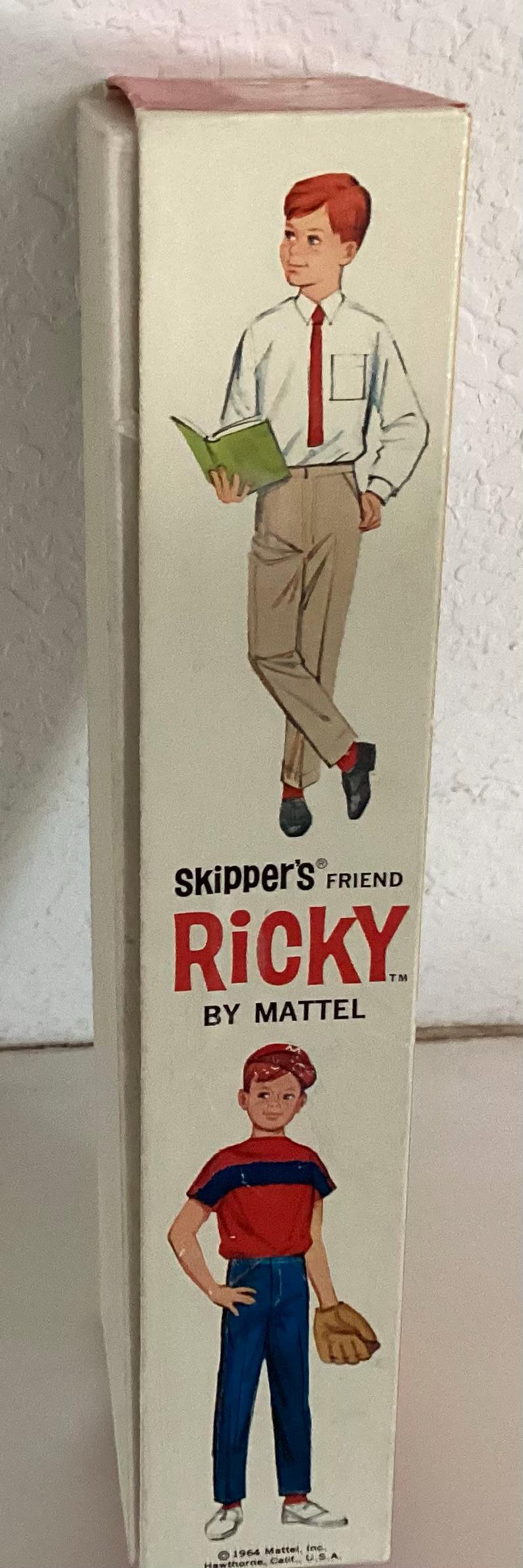 1960年代のヴィンテージ リッキー人形 - バービー、箱付き、VG - Etsy 日本