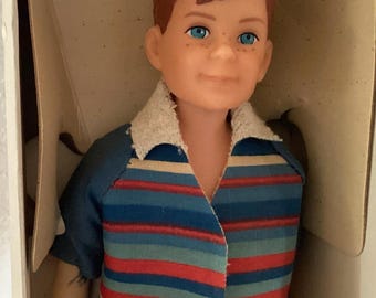 1960年代のヴィンテージ リッキー人形 - バービー、箱付き、VG - Etsy 日本