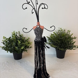 Black Dress Jewelry Holder - Etsy