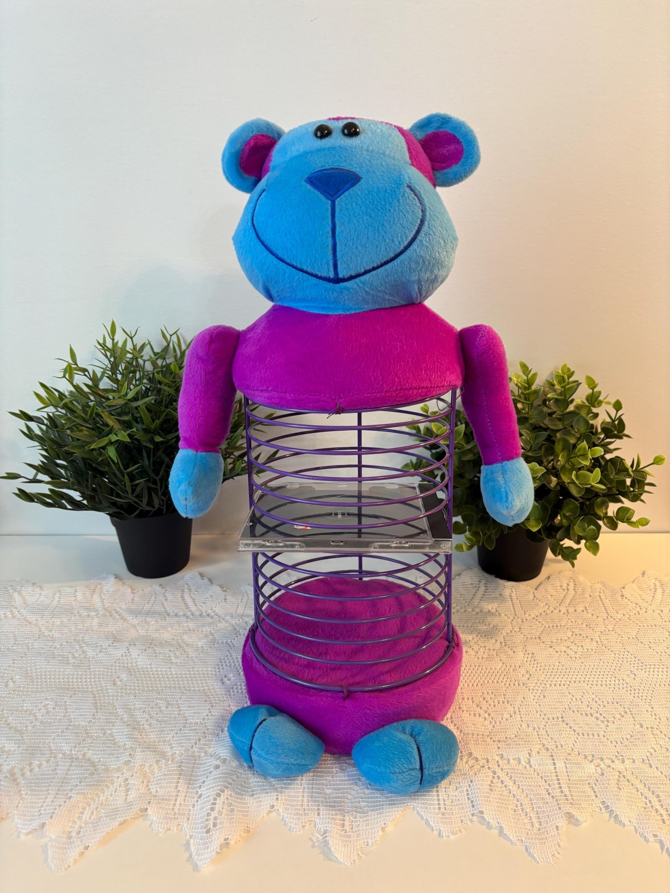 Blue and Silver Cd Rack - Etsy UK