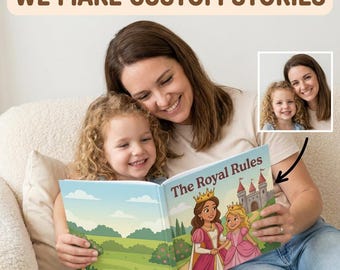 Cuento personalizado / Regalo único para niños, parejas y familias / Un cuento único escrito solo para ti
