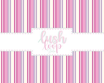 Pink Purple Striped Seamless Pattern-Lavender, Pink Fabric Pattern-Digital Download-PNG Repeating File-Repeat Design