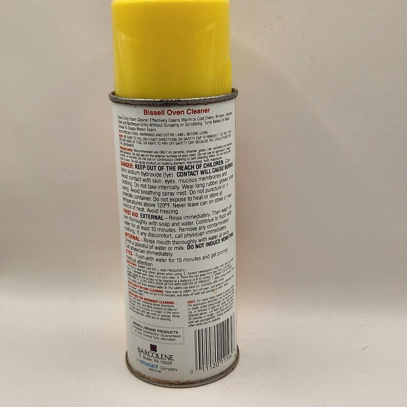 Bissell 16 oz Oven Cleaner Rare Vintage NOS Discontinued image 2