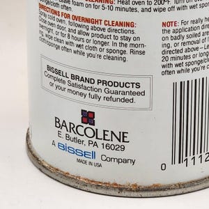 Bissell 16 oz Oven Cleaner Rare Vintage NOS Discontinued image 3