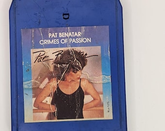 Pat Benatar "Crimes Of Passion" Vintage 8 Track Tape Untested- 1980