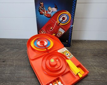 Vintage Asakusa Marble Shoot Game Japan 1973  Original Box Complete Rare