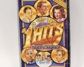 20 Years of No. 1 Hits 1940 - 1959 Audio Cassette Tape