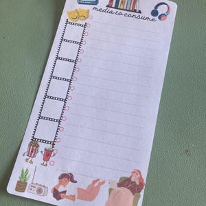 Elenco dei tracker multimediali (download digitale) – Hobonichi Weeks stampabile