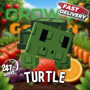 Turtle Pet | Grow a Garden | Roblox FAST Delivery 24/7