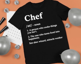 Chef Definition PNG | Funny Culinary Quote, Kitchen Humor (Digital Download)