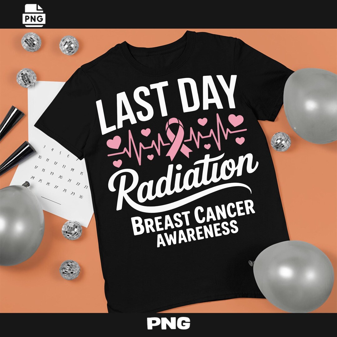 Last Day Of Radiation PNG Heartbeat Breast Cancer Awareness Last Day Of Radiation PNG Heartbeat Breast Cancer Awareness