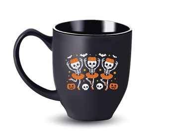 Esqueleto de calabaza de ballet PNG / Diseño de bailarina de Halloween aterrador / Disfraz de baile espeluznante Descarga digital