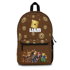 Roblox Rucksack für Roblox Fans - Back to School, Gaming Geschenk, Kinder Schultasche, Gamer Zubehör,