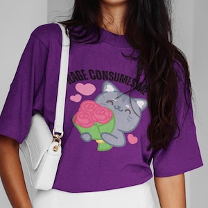 Weirdcore Cat Meme T-Shirt: Rage Consumes Me, Funny Sarcastic Graphic Tee
