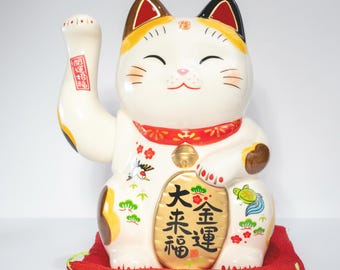 Rare Hot Wheels Feline Lucky Cat - Maneki-neko With Koban Coin