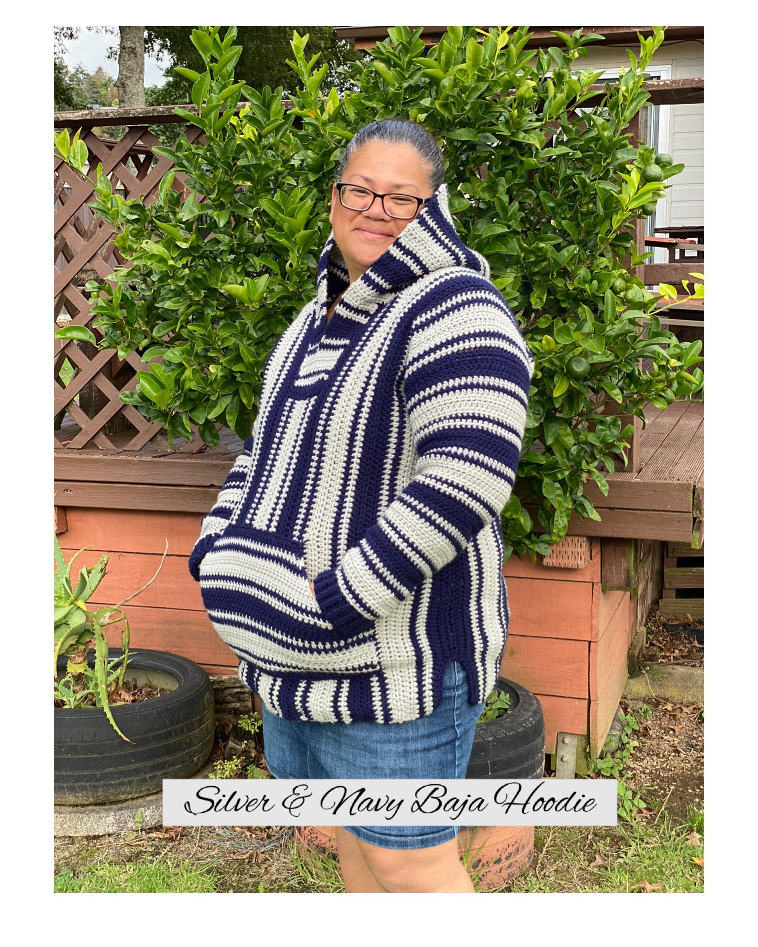 Crochet Baja Hoodie