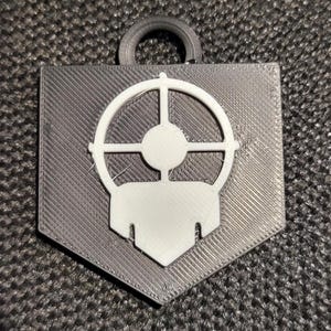 CoD Zombies Original BO1 Deadshot Daiquiri Perk a Cola Keychain