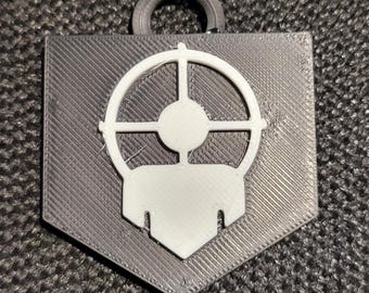 CoD Zombies Original BO1 Deadshot Daiquiri Perk a Cola Keychain