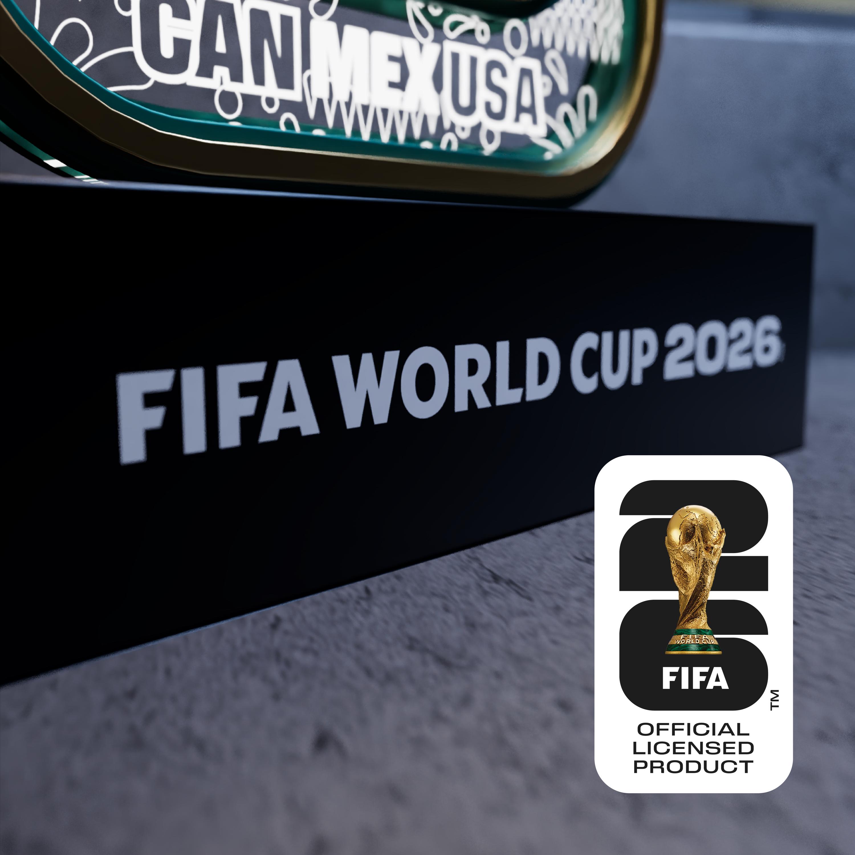 Official Licensed FIFA World Cup 2026 LED 3D Light Board - Trophy