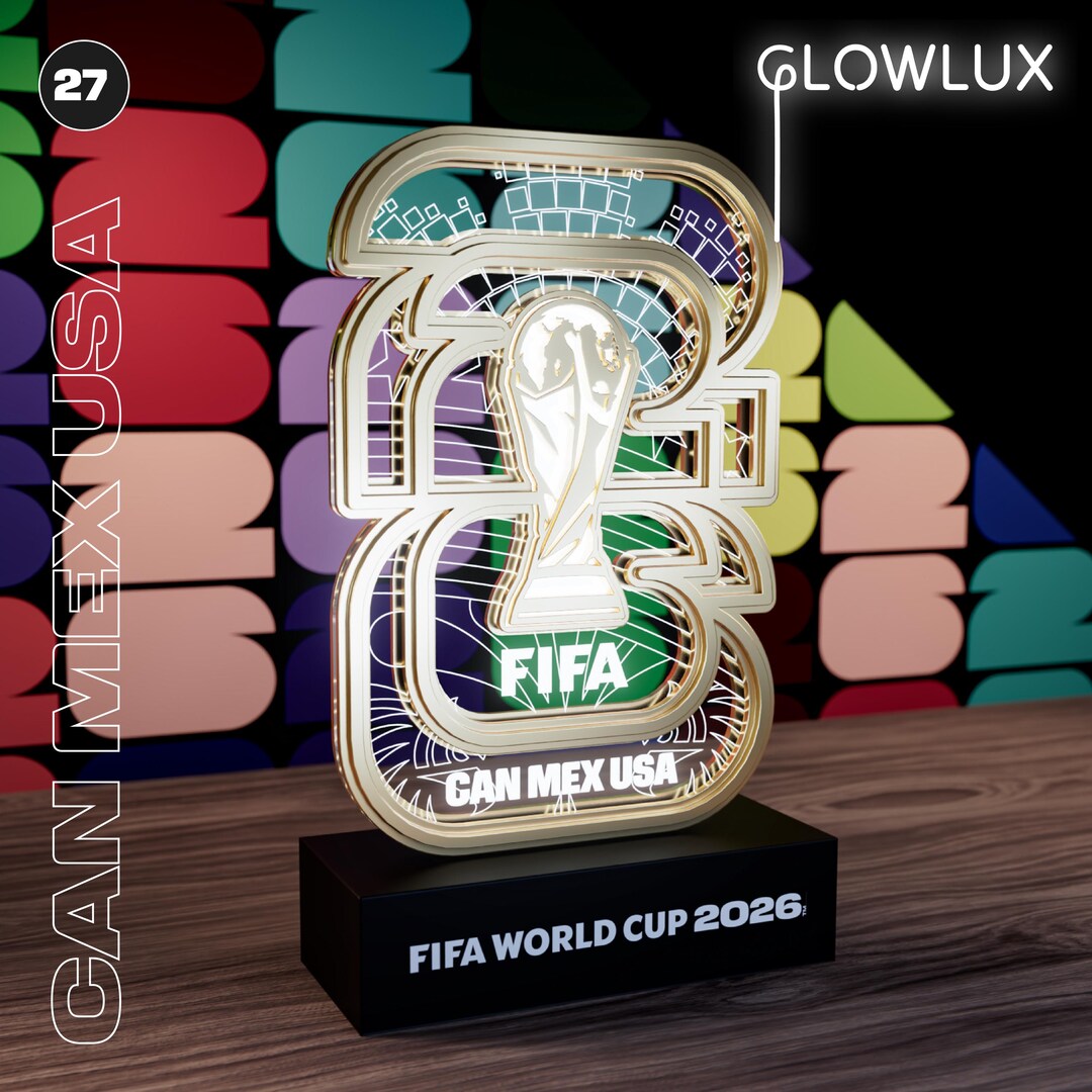 Official Licensed FIFA World Cup 2026 LED 3D Light Board - Canada