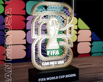 Official Licensed FIFA World Cup 2026 LED 3D Light Board - Canada