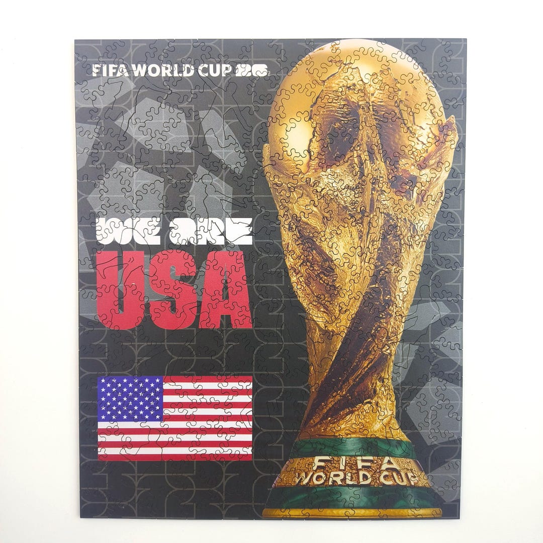 Official FIFA World Cup 2026 Wooden Puzzle | USA National Pride