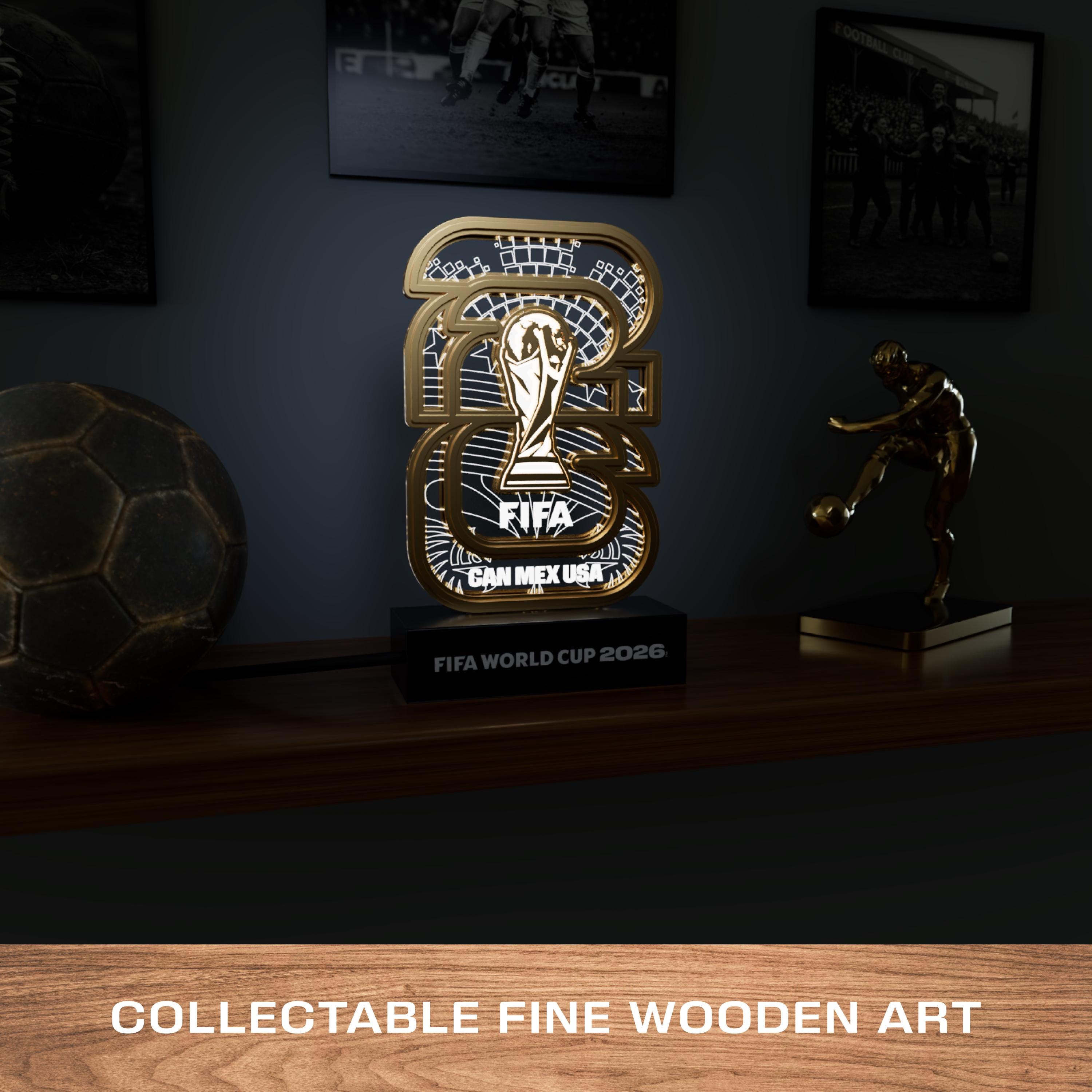 Official Licensed FIFA World Cup 2026 LED 3D Light Board - Canada