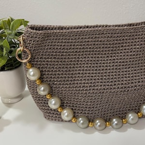 Handmade Crochet Handbag – Boho Shoulder Bag Summer Tote Eco-Friendly Purse Unique Gift for Her