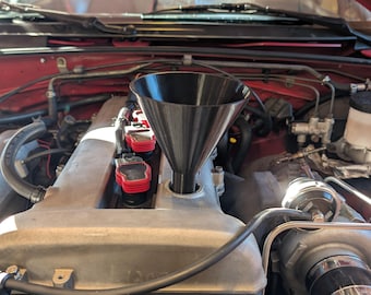 High-Flow Vented Oil Funnel for Mazda Miata (NA NB NC nd)