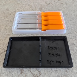 Harbor Freight Mini Pick Set Holder / Case / Organizer with labels