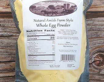 Whole Egg Powder: Natural Amish Farm-Fresh Baking, Cat Allergy Fel d 1