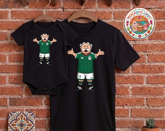Dr Simi Mexico Soccer Jersey Shirt and Onesie | Family Matching Outfits