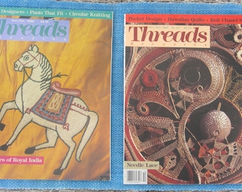 Two Threads Magazines October/November 1986 - No. 7 and Oct./Nov. 1987 - No. 13