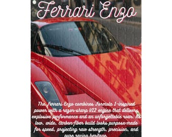 フェラーリ F40 ジグソーパズル、1000ピース (765 x 525 mm