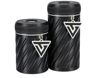 Stash Jar Set | TerpVault Humidor with Hygrometer | Includes 2× Boveda® Packs per Vault