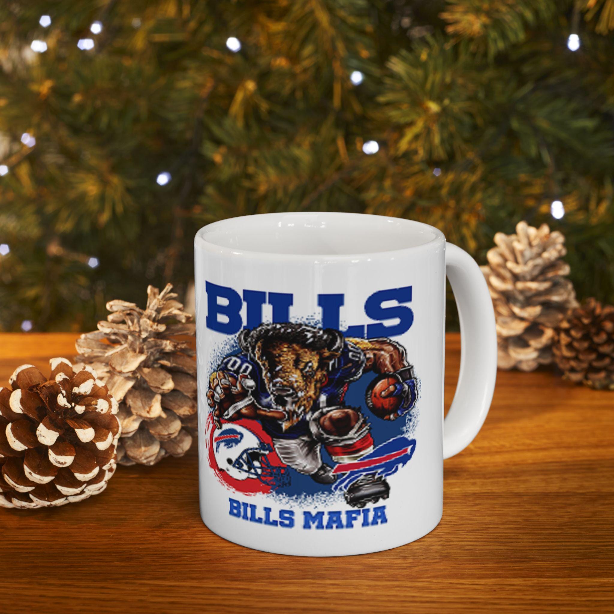 Discover Buffalo Football Team Bills Mug, Football Fan Gift