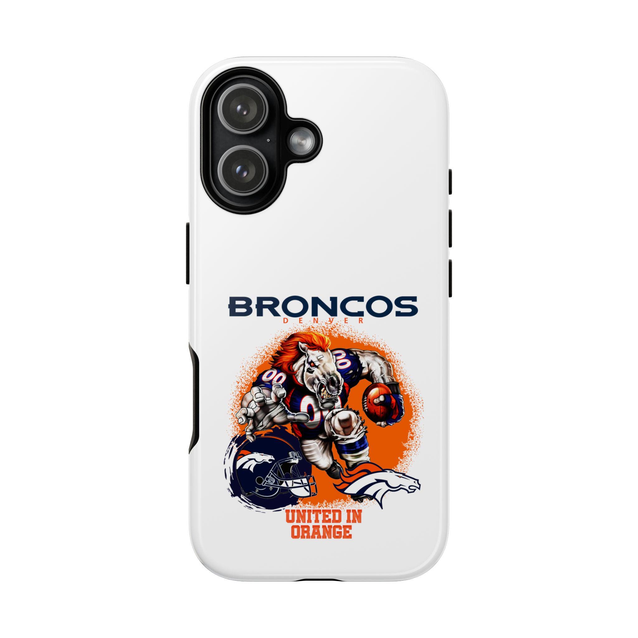 Discover Denver Broncos iPhone Case, Sports Fan Gift, Birthday Gift, Fan Accessories