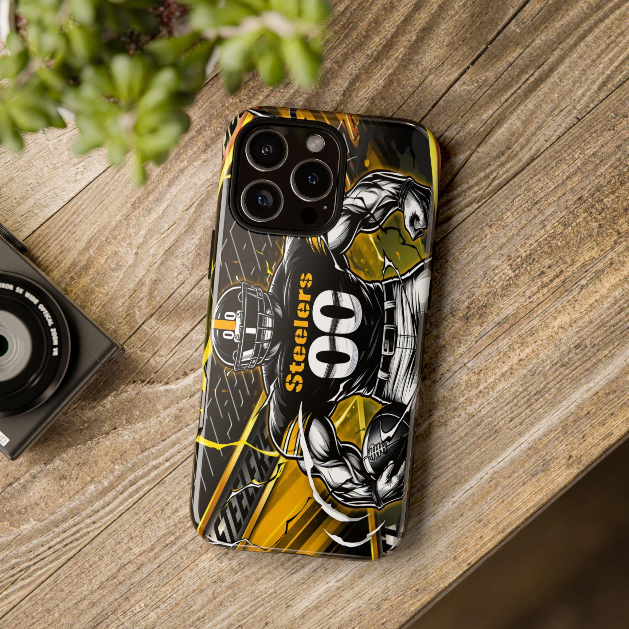 Discover Pittsburgh Steeler iPhone Case, Sports Fan Gift, Birthday Gift, Fan Accessories