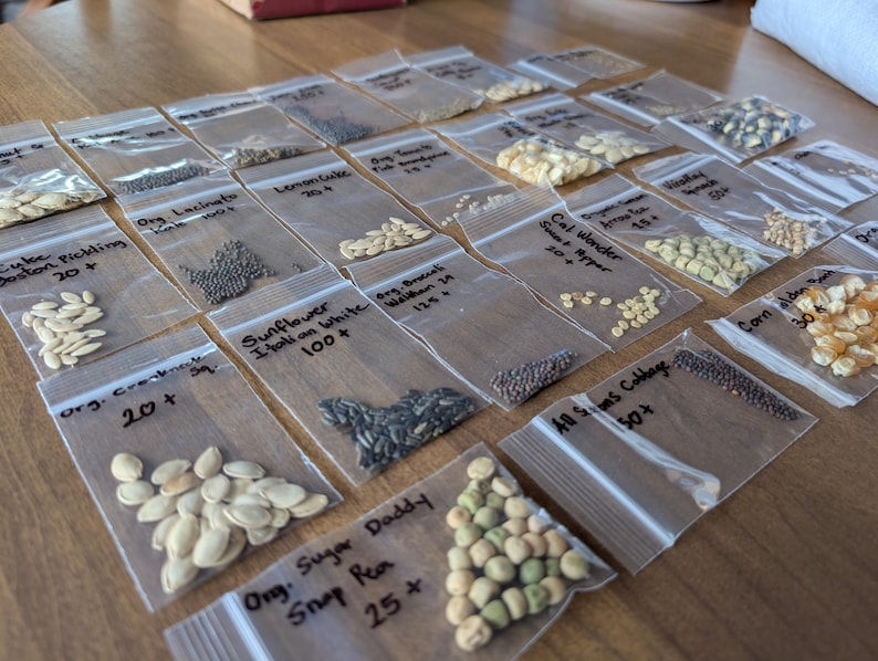 Organic Garden Seeds | 53 Varieties Heirloom, Non-GMO (Buy 3 Get 1 Free!) image 3