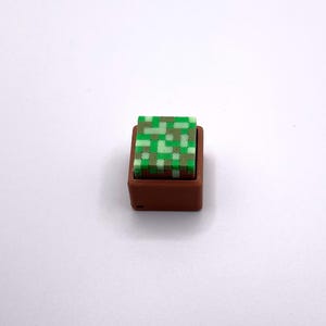 Minecraft Fidget Clickers (Standard or Silenced) Grass
