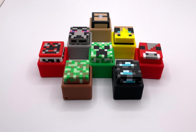 Minecraft Fidget Clickers (Standard or Silenced) image 2