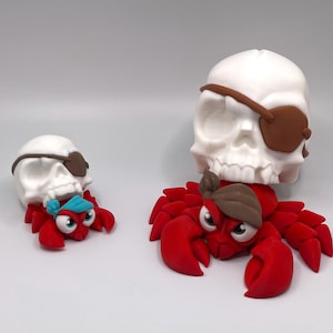 Hermes the Hermit Crab (Flexible 3d Printed)