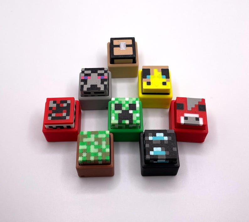 Minecraft Fidget Clickers (Standard or Silenced) image 1