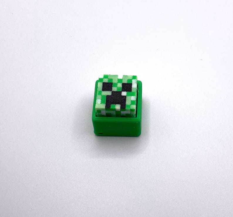Minecraft Fidget Clickers (Standard or Silenced) Creeper
