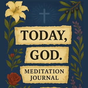 Christian Meditation Journal: Prayer, Scripture, Reflection (PDF Download)