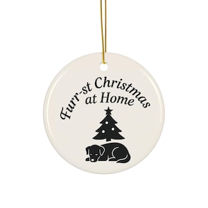 Dog&#39;s First Christmas Ornament: Holiday Keepsake for Dog Lovers