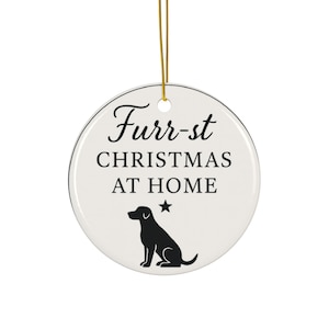 Dog&#39;s First Christmas Ornament: Holiday Keepsake for Pet Lovers