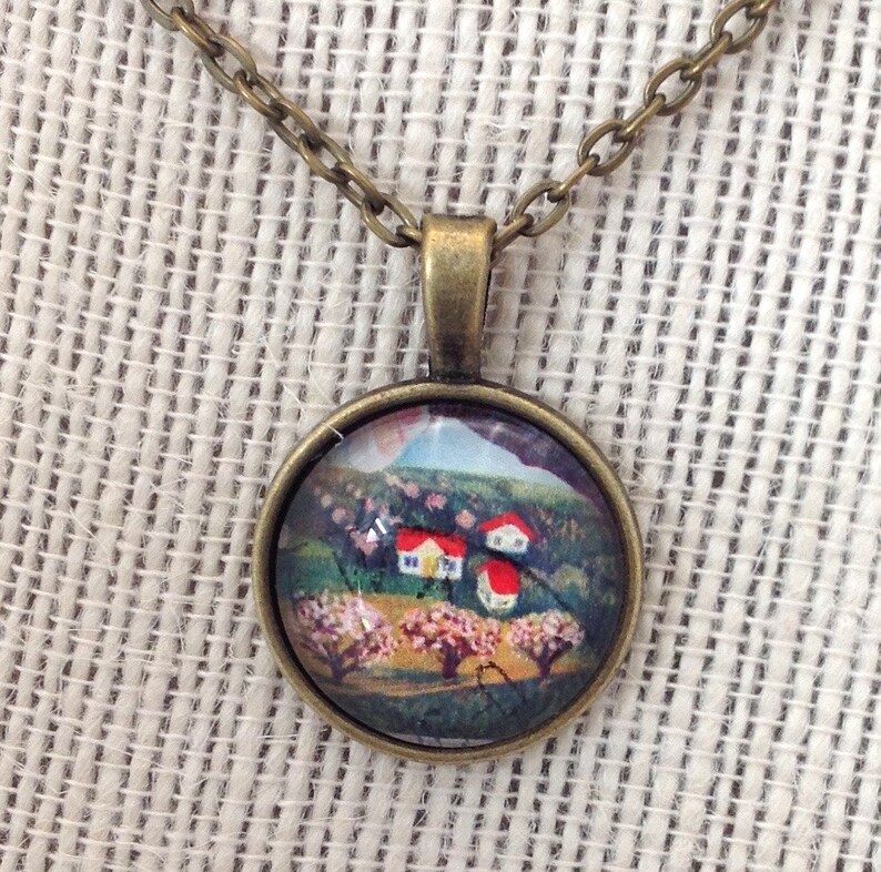 1973 Orchard Stamp Polish Stamp Postage Stamp Jewelry Vintage Postage