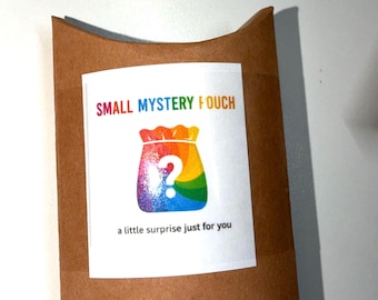 Surprise Mystery Pouch  – SMALL -  4 pouches per order - 3-4 Items in each pouch